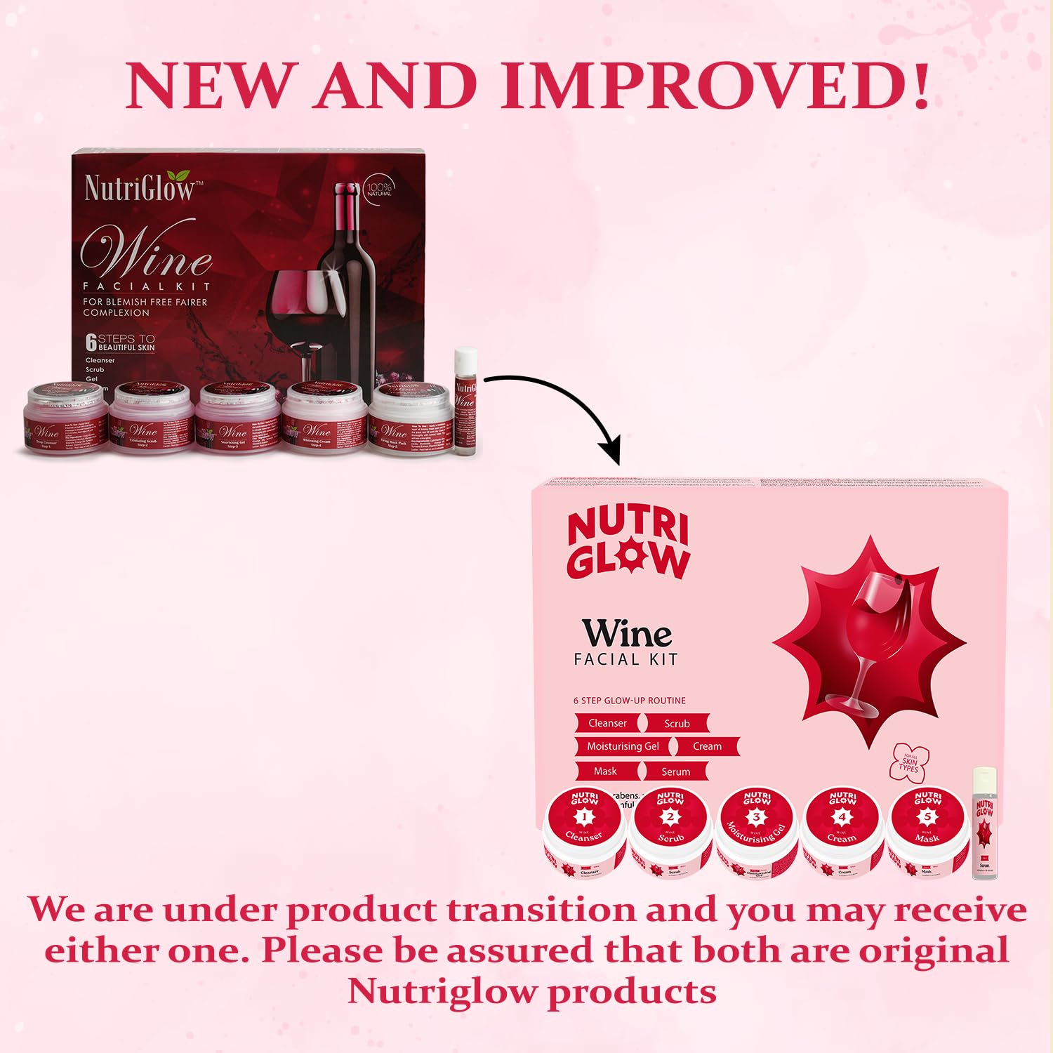 NutriGlow Wine Facial Kit for Glowing Skin For Women – view 8