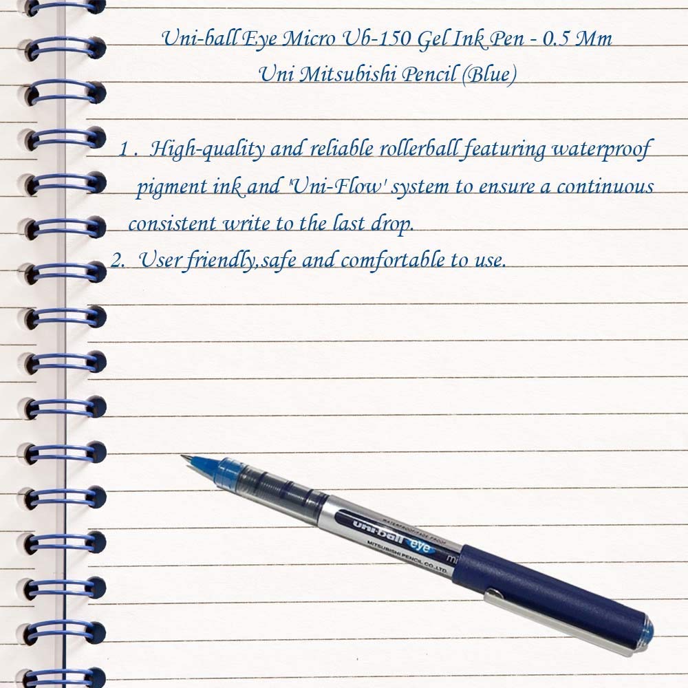 uni-ball Eye UB150 0.5mm Roller Ball Pen – view 8