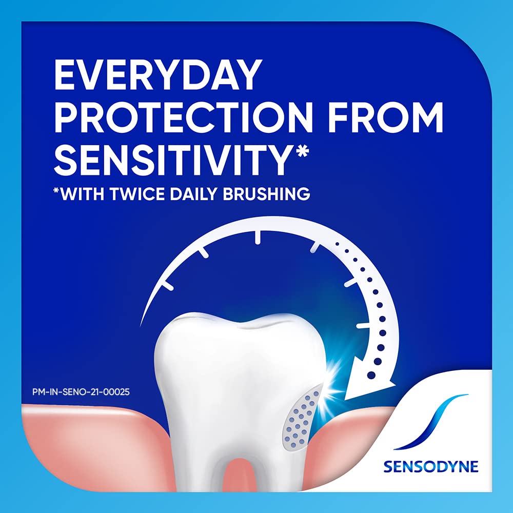 Sensodyne Toothpaste Fresh Gel, Sensitive tooth paste for daily sensitivity protection, 150 gm – view 3