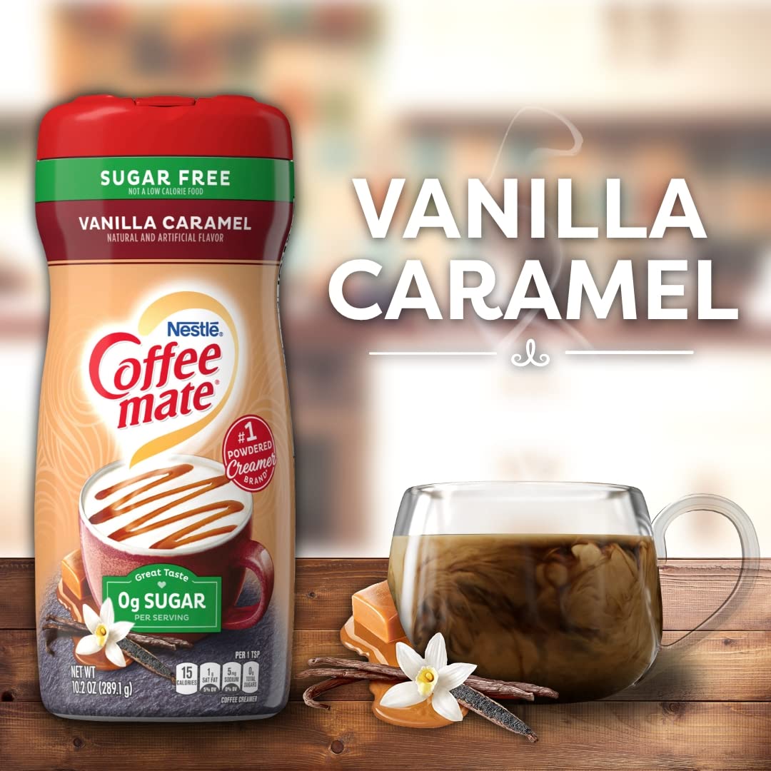 Nestle Coffee Mate Sugar free Vanilla Caramel, 289.1g – view 2