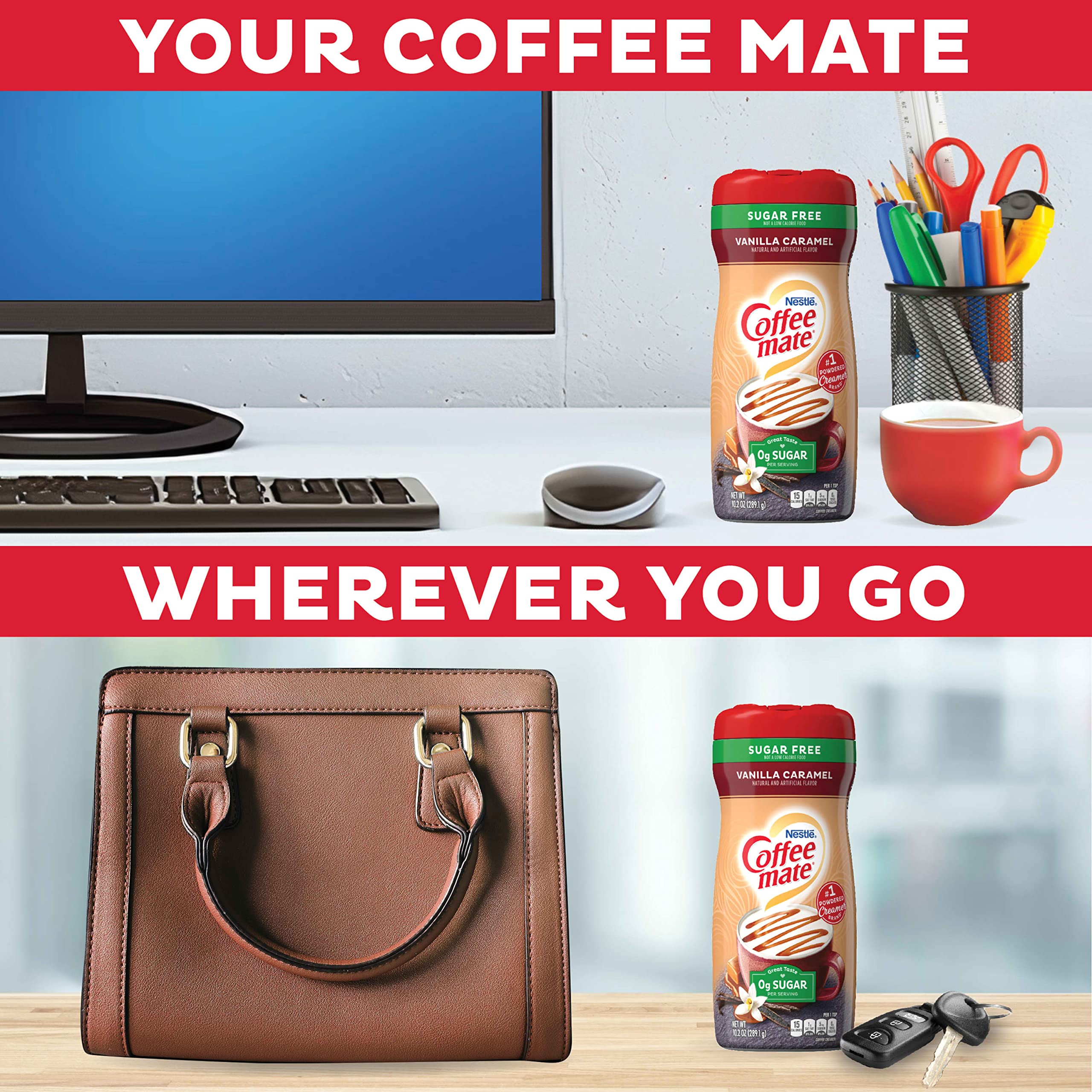 Nestle Coffee Mate Sugar free Vanilla Caramel, 289.1g – view 7
