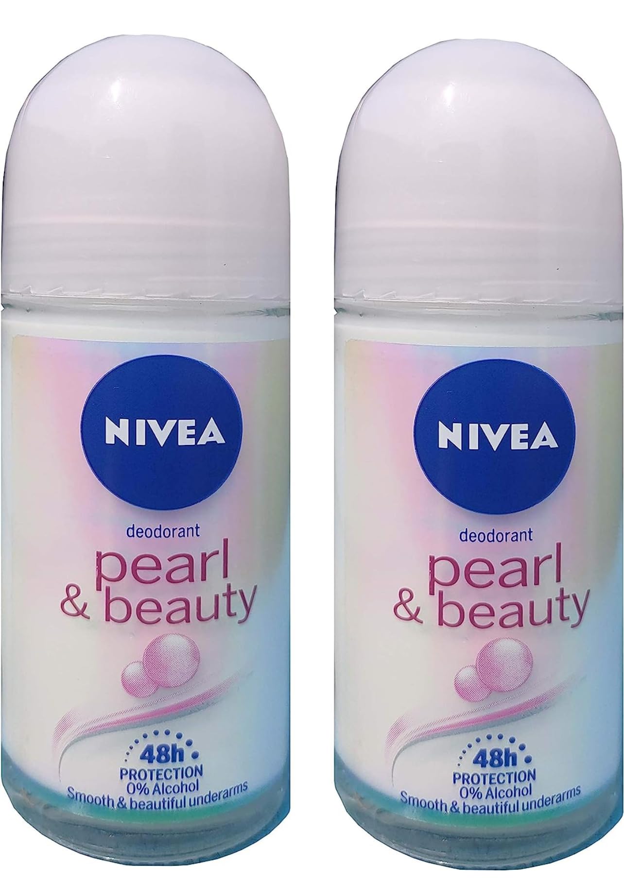 Nivea Pearl Beauty Roll-On for Women (50ml) Pack of 2