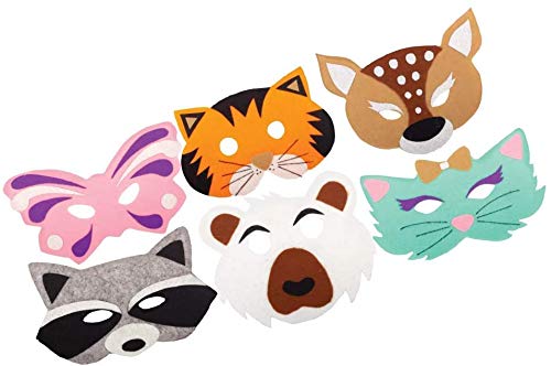 Funskool Handycrafts Mask Party , DIY face masks kids , Make many animal faces , Art and Craft Kit, DIY Kit, Ages 5 Years and Above, Multicolour – view 2