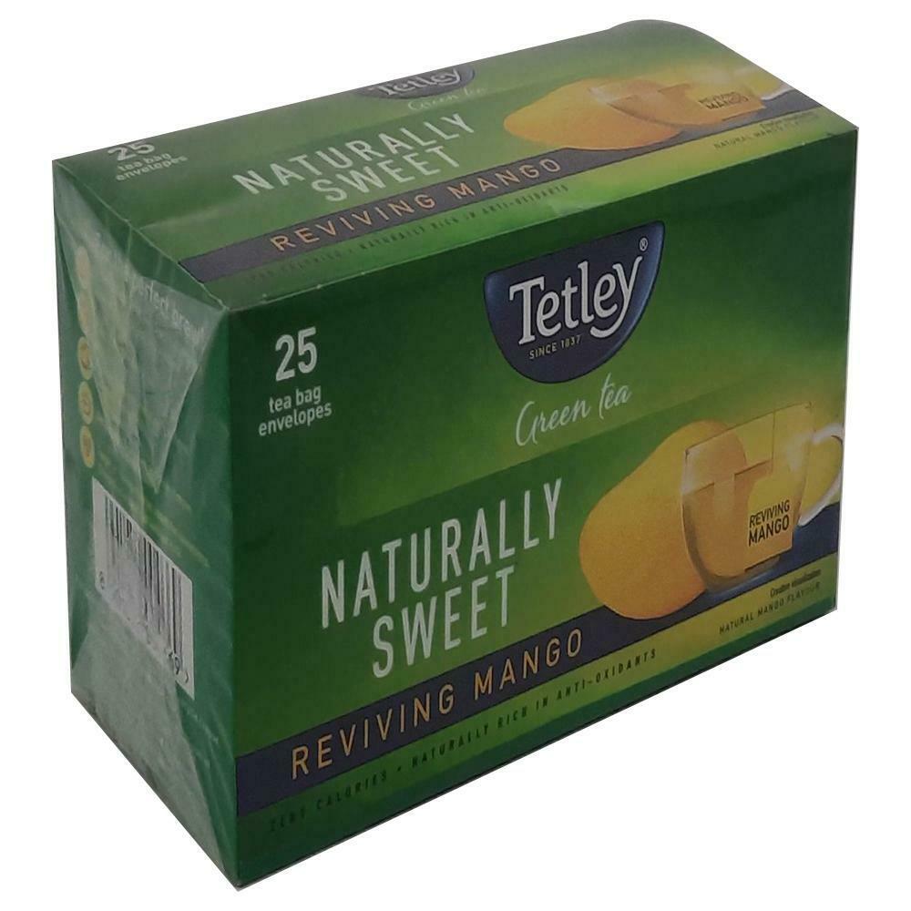 Tetley Green Reviving Mango Tea 25 Pcs – view 2