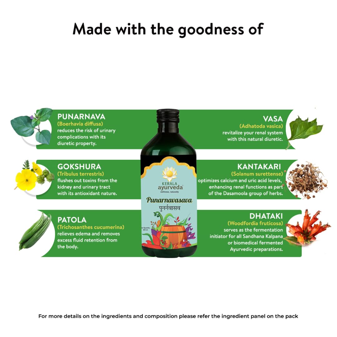 Kerala Ayurveda Punarnavasava 450ml – view 6