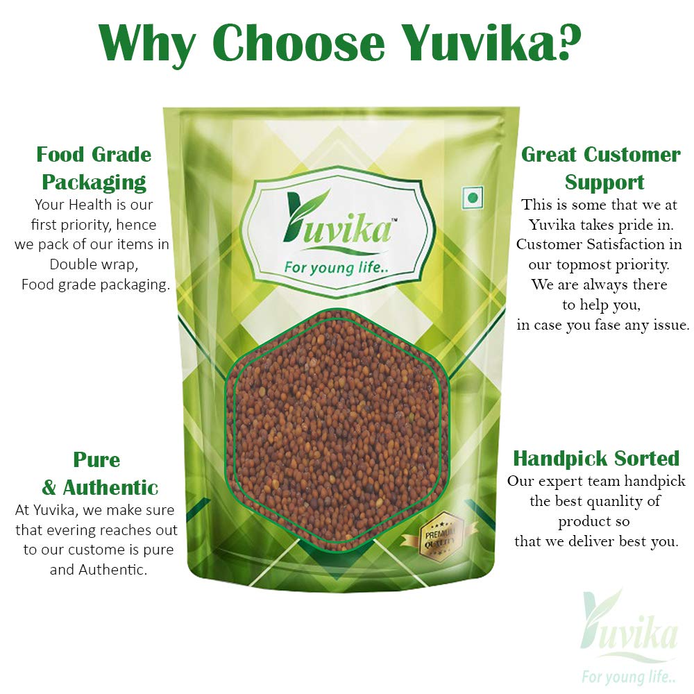 Yuvika Rai Seeds - Lal Sarso - Red Mustard Seeds 200 Grams – view 3