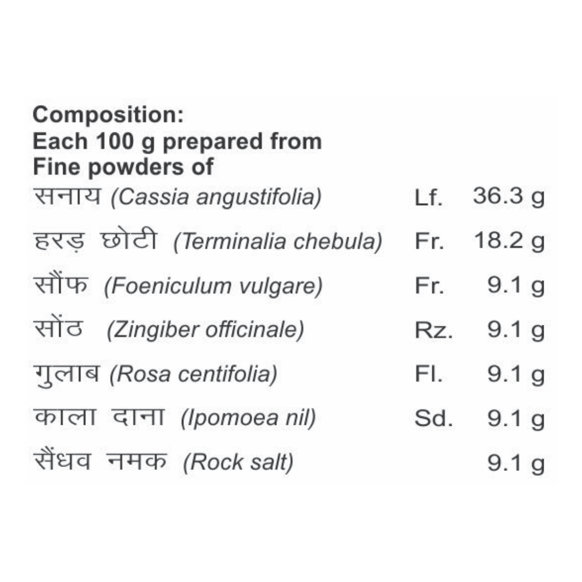 Divya Churna 100 g – view 6