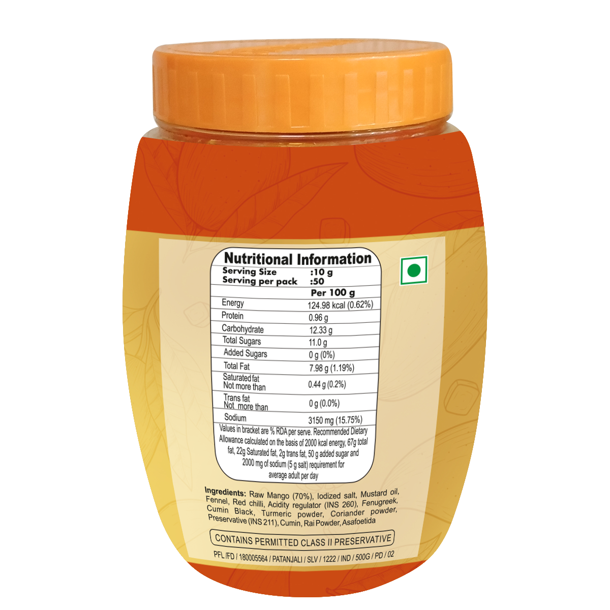 Patanjali Mango Pickle 500 g – view 3