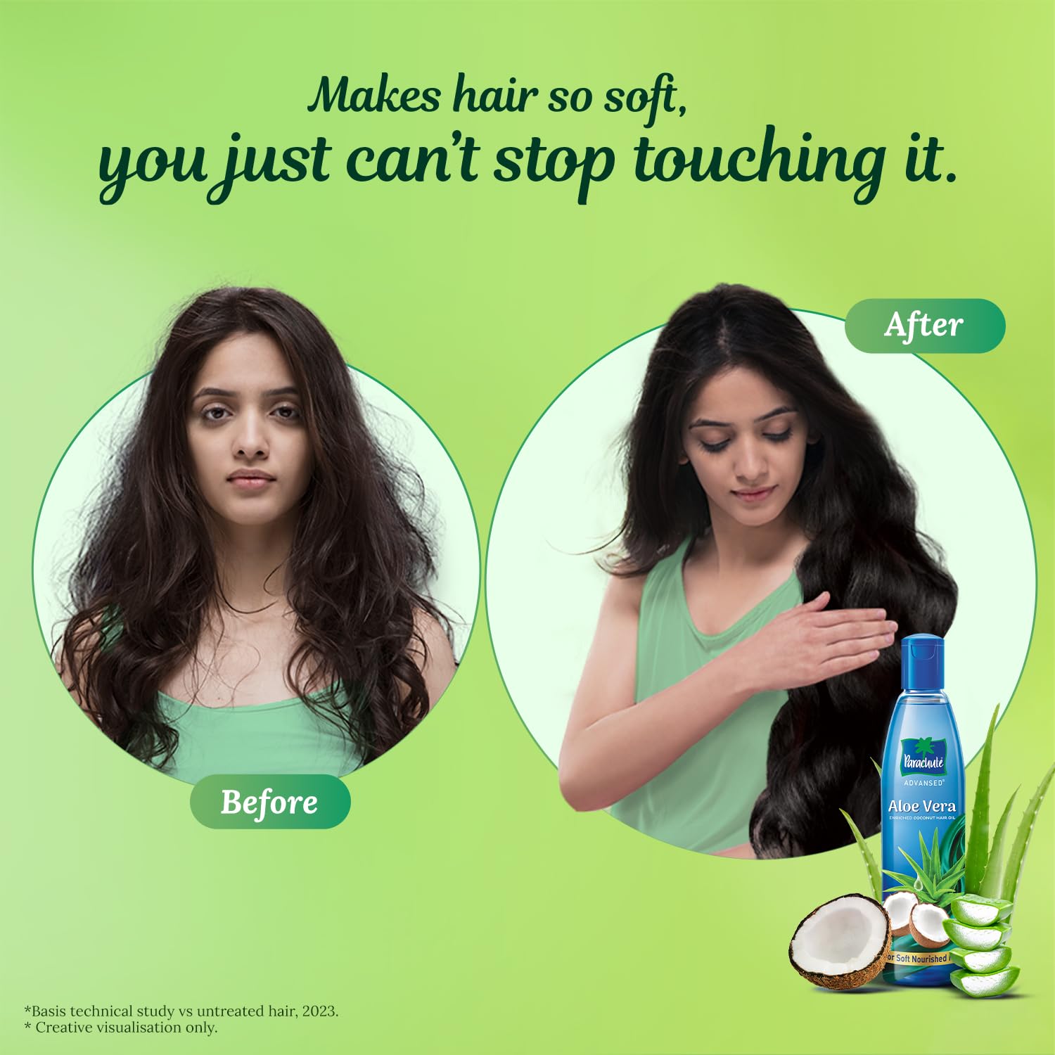 Parachute Advansed Aloe Vera Enriched Coconut Hair Oil, 250 ml – view 5