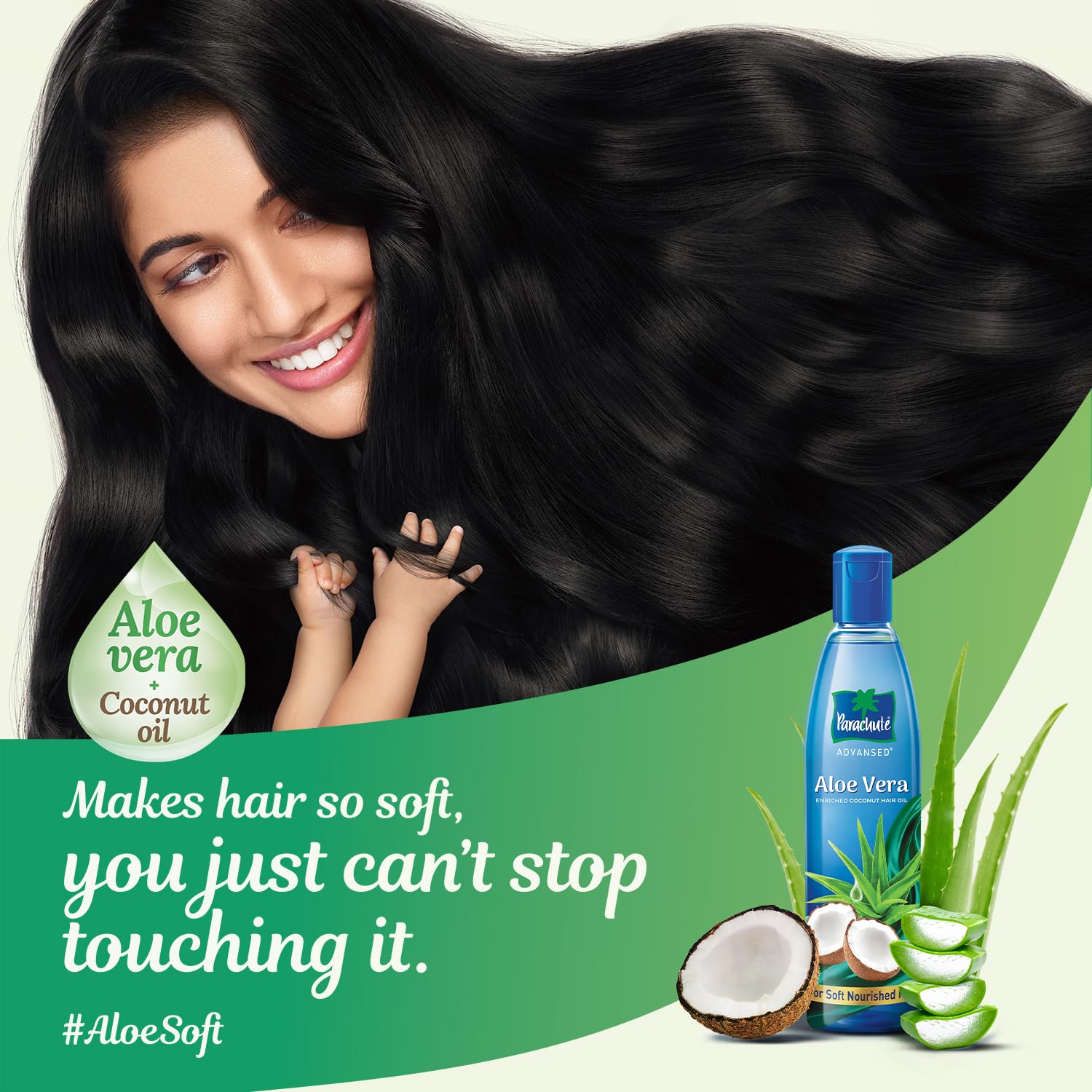 Parachute Advansed Aloe Vera Enriched Coconut Hair Oil, 250 ml – view 7