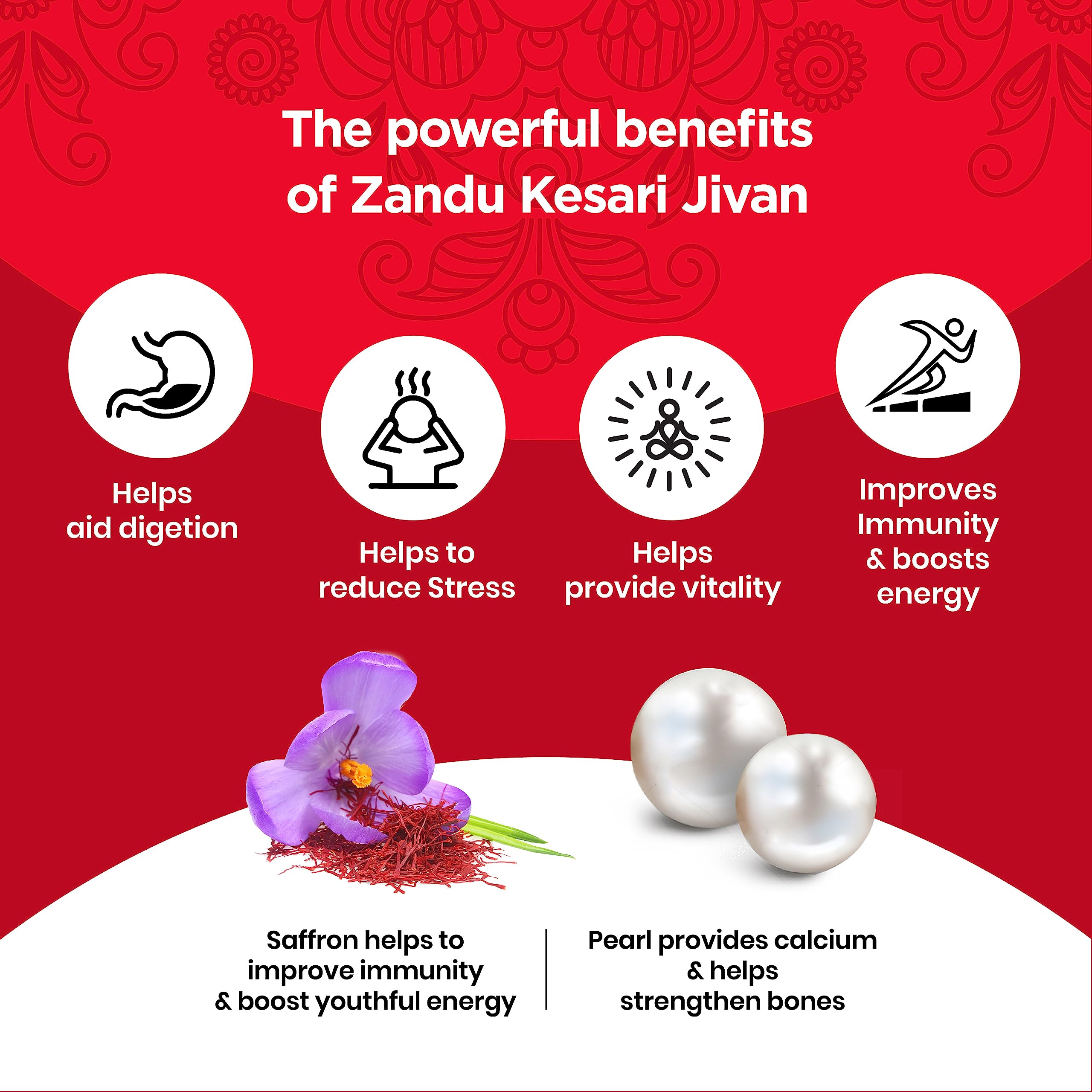 Zandu Kesari Jivan Chyawanprash, 450g – view 4