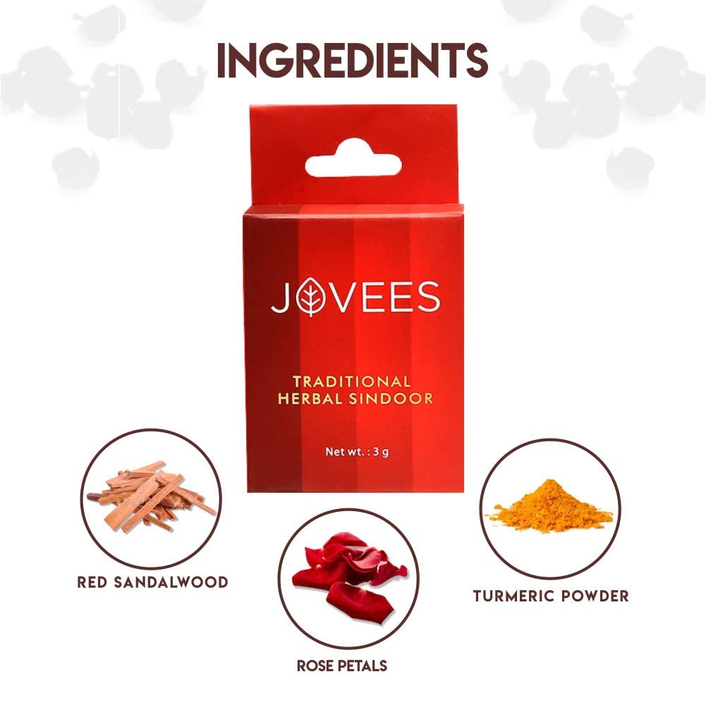 Jovees Herbal Traditional Maroon Sindoor, 3 gms – view 4