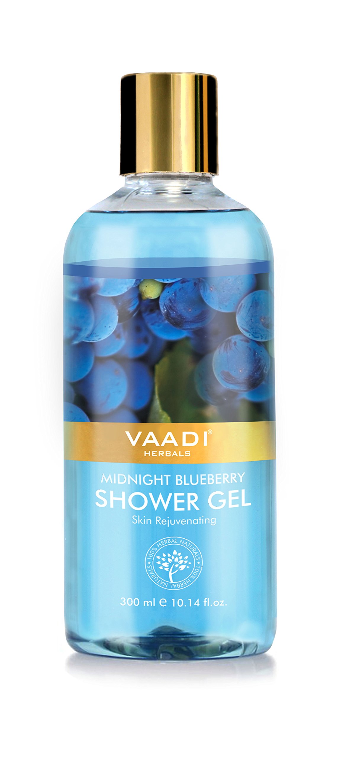 Vaadi Herbals Shower Gel, Midnight Blueberry, 300g (Pack of 3) – view 2