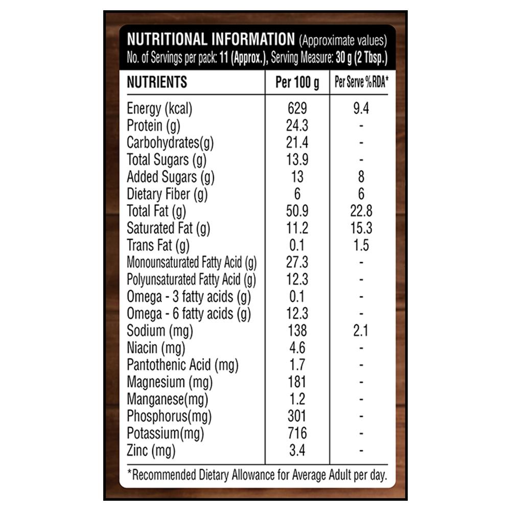 Saffola Creamy Peanut Butter With Jaggery 350 G – view 7