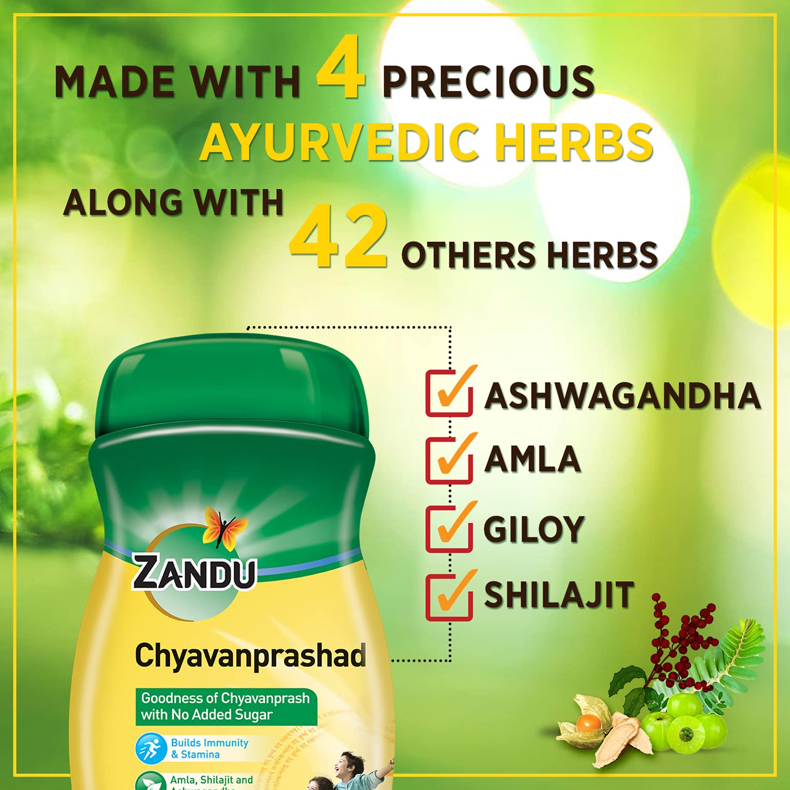 Zandu Chyawanprashad Sugar Free (No ) Chyawanprash-900G – view 4