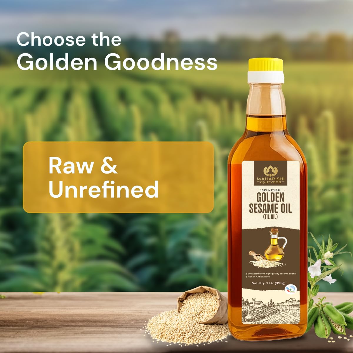 Maharishi Ayurveda Sesame Oil (Til Oil) – view 2