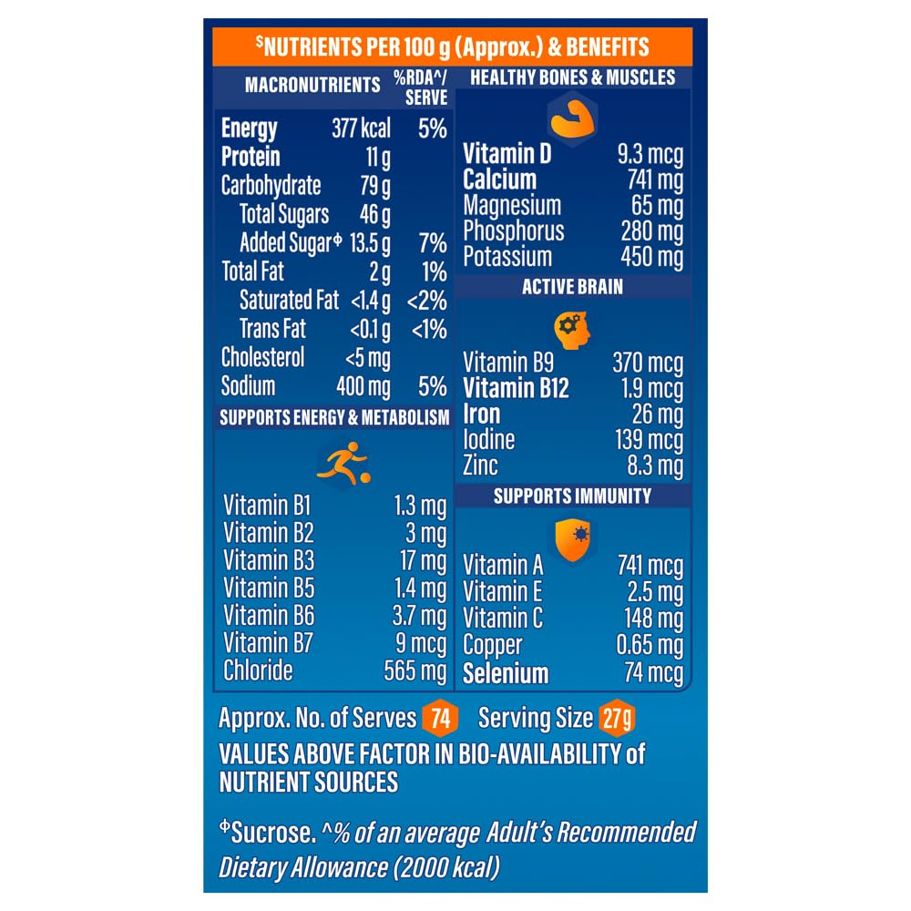 Horlicks Health & Nutrition Drink for Kids, 2kg Refill Container – view 7