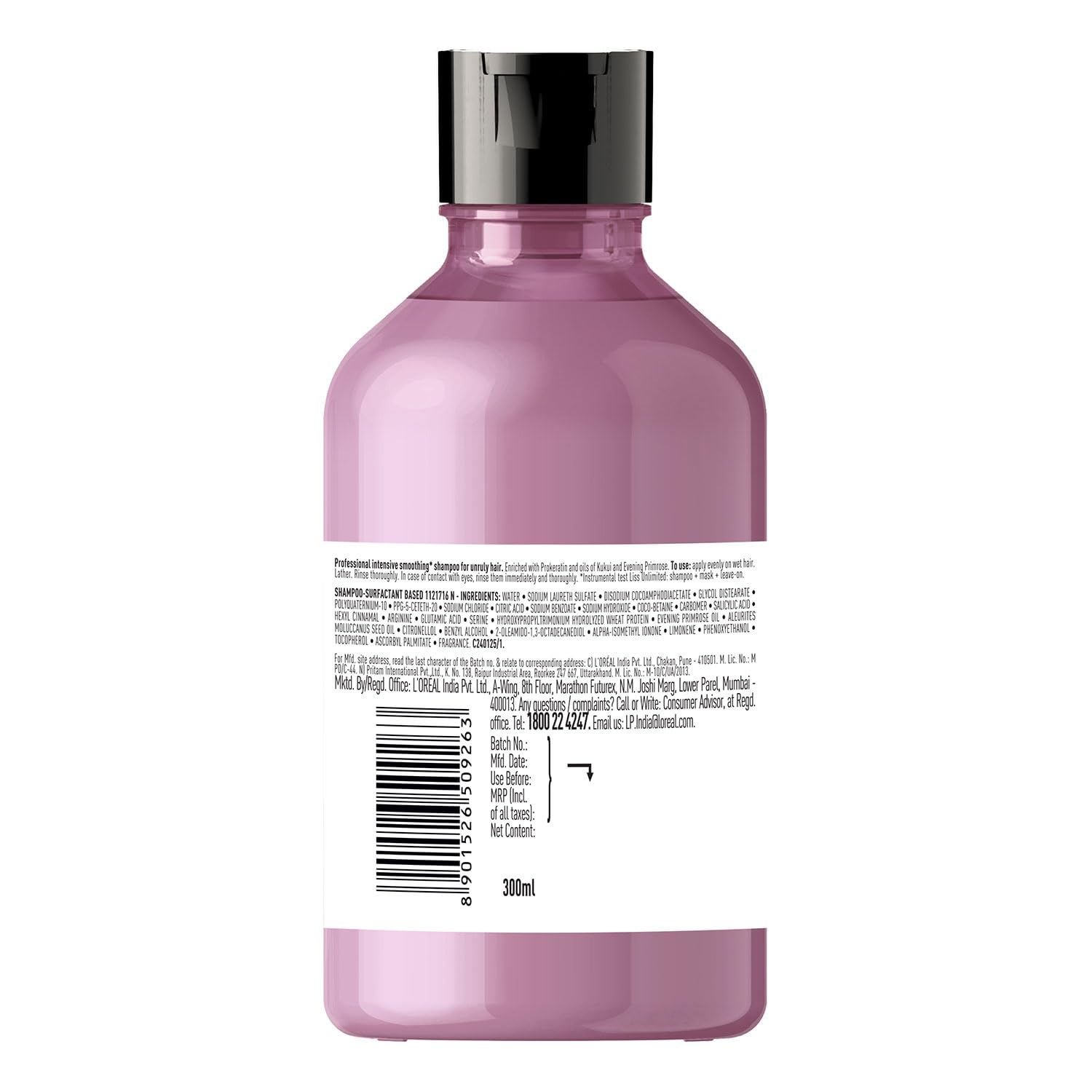 L'OREAL PROFESSIONNEL PARIS Liss Unlimited Shampoo For Rebellious & Frizzy Hair, 300Ml – view 7
