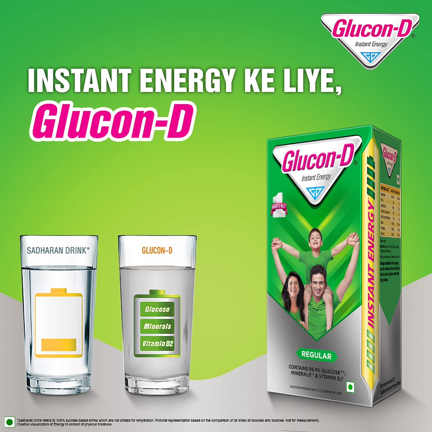 Glucon-D Regular Glucose Powder(1kg, Refill) – view 4