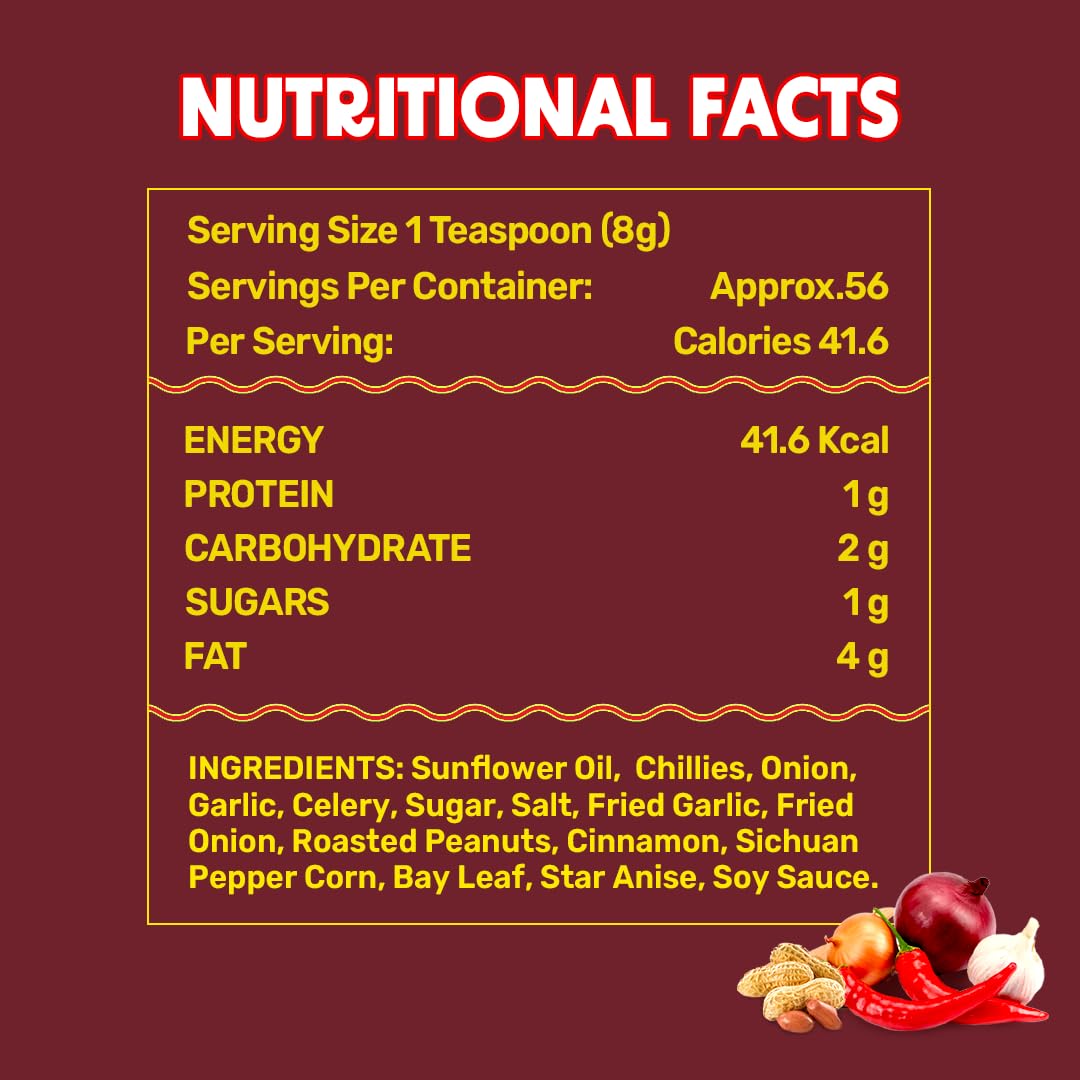 MasterChow Chilli Garlic Crisp (450gms) - 30% Extra – view 5