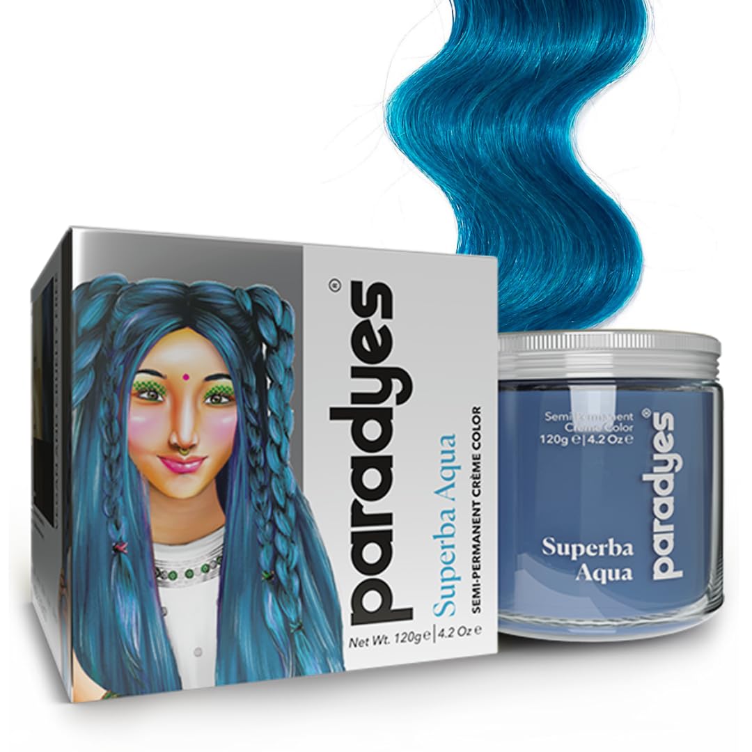 Paradyes Superba Aqua conditioner-based semi-permanent hair colour box