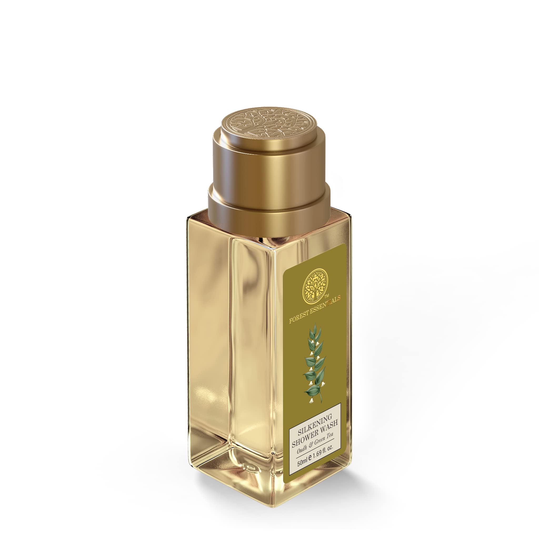 Forest Essentials Silkening Shower Wash Oudh & Green Tea – view 2