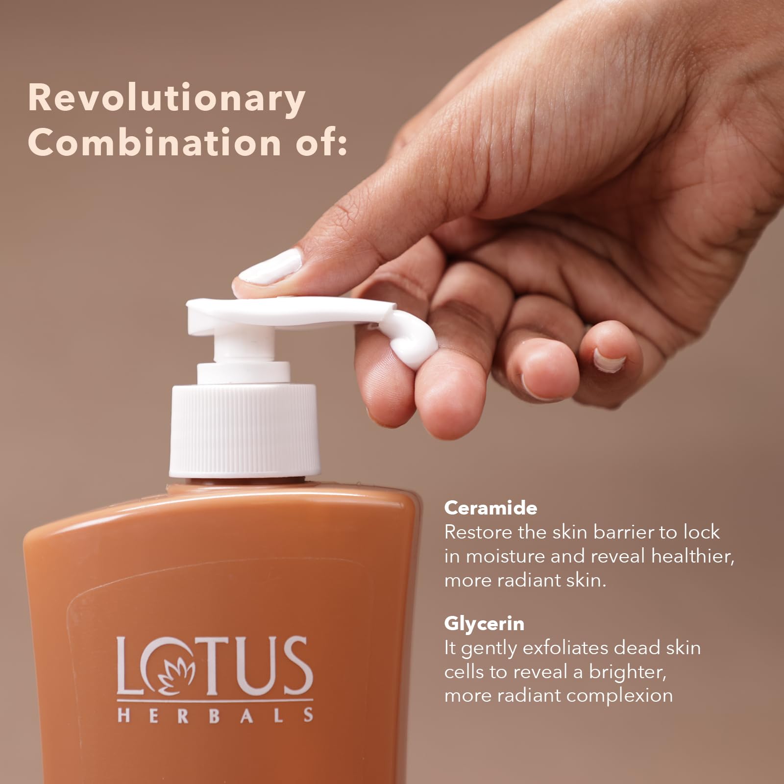 Lotus Herbals Glow Rush Moisturising Body Lotion 400ml – view 3