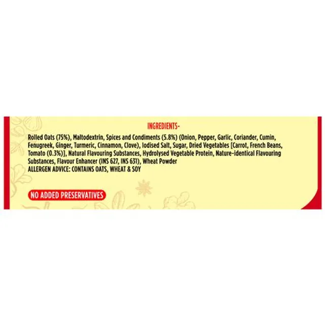 Saffola Masala Oats - Tasty Evening Snack, Fibre Rich, Peppy Tomato, 500 g – view 3