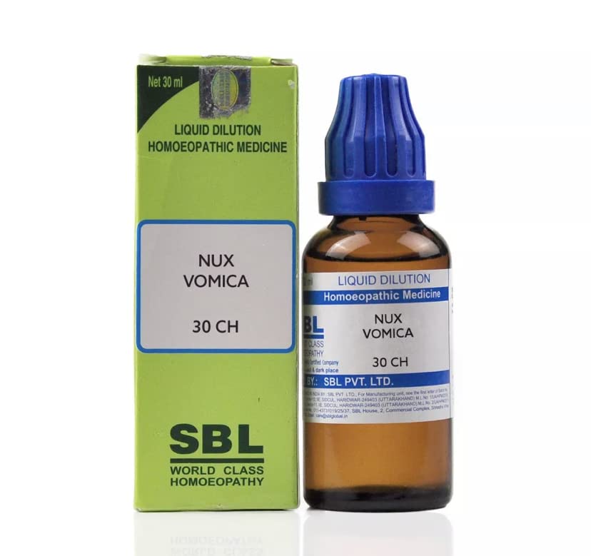 SBL Nux Vomica Dilution 30 CH (30ml) – view 2