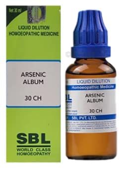 Pack of two 30 ml Arsenicum Album Dilution bottles
