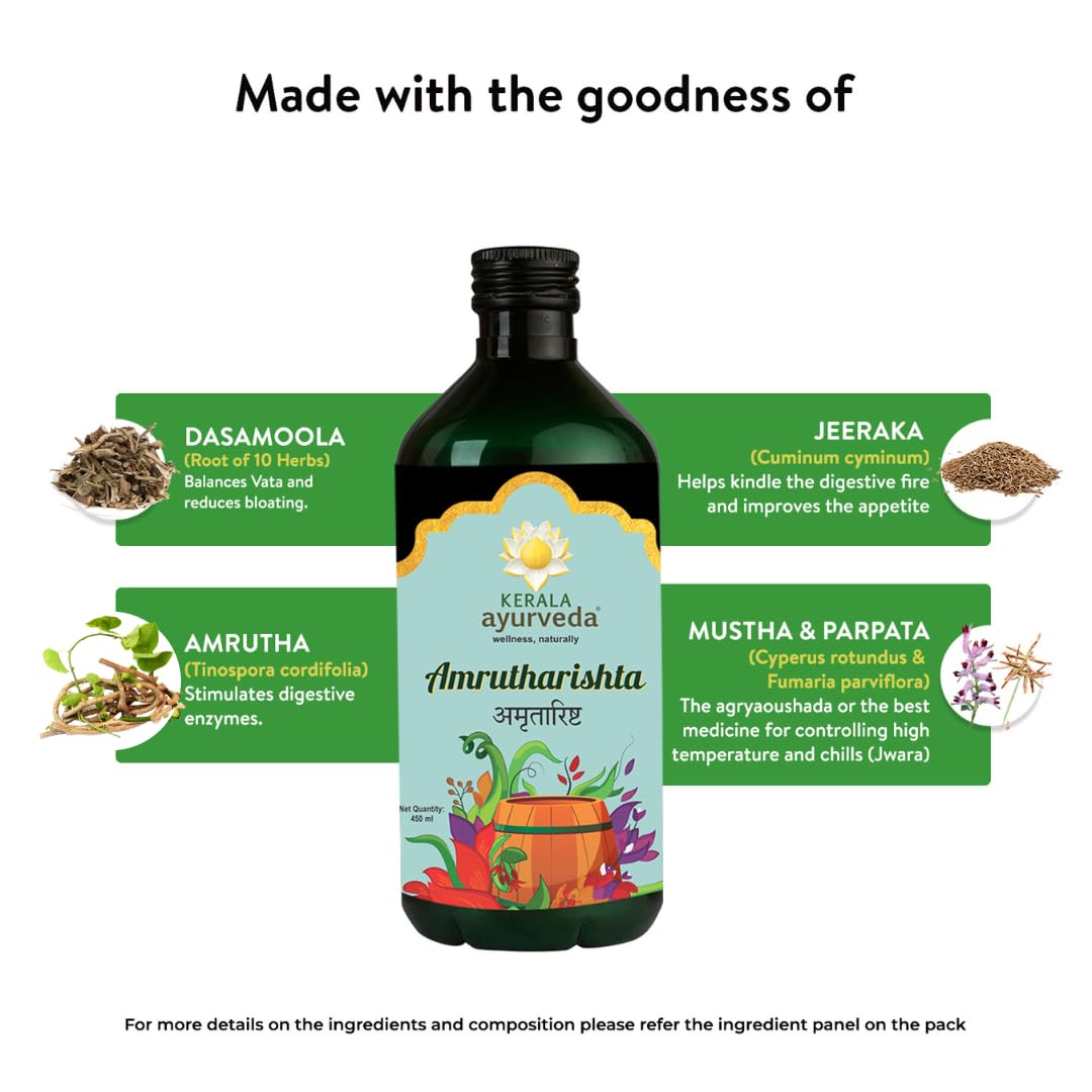 Kerala Ayurveda Amrutharishta 450 ml – view 6