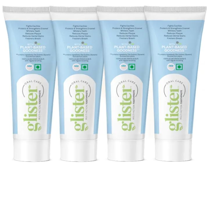 Amway Glister Toothpast 50Gm Pack Of 4 (50Gm X 4), Multi Action – view 3