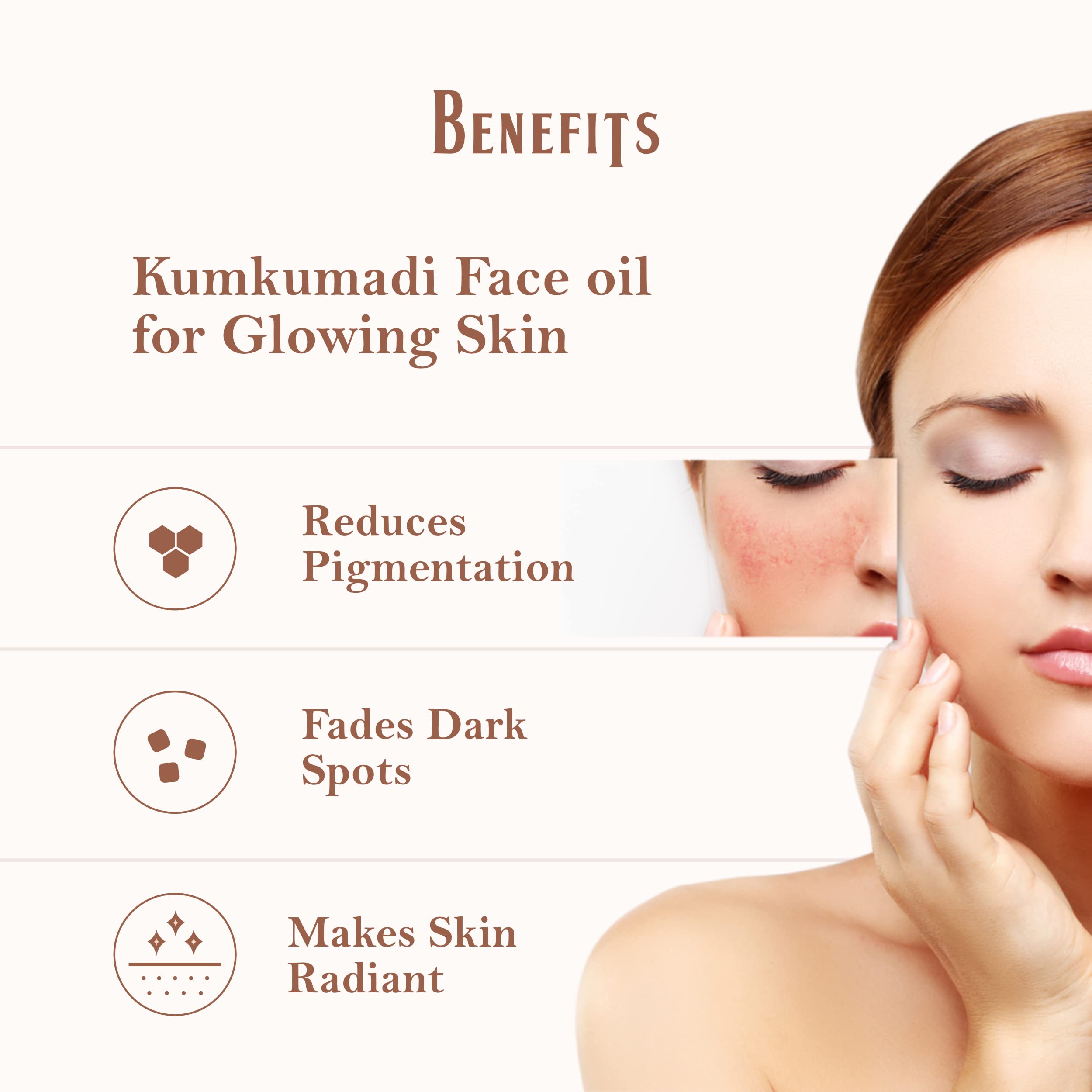 Organic Netra Ayurvedic Kumkumadi Tailam, Face Oil for Glowing Skin – view 4