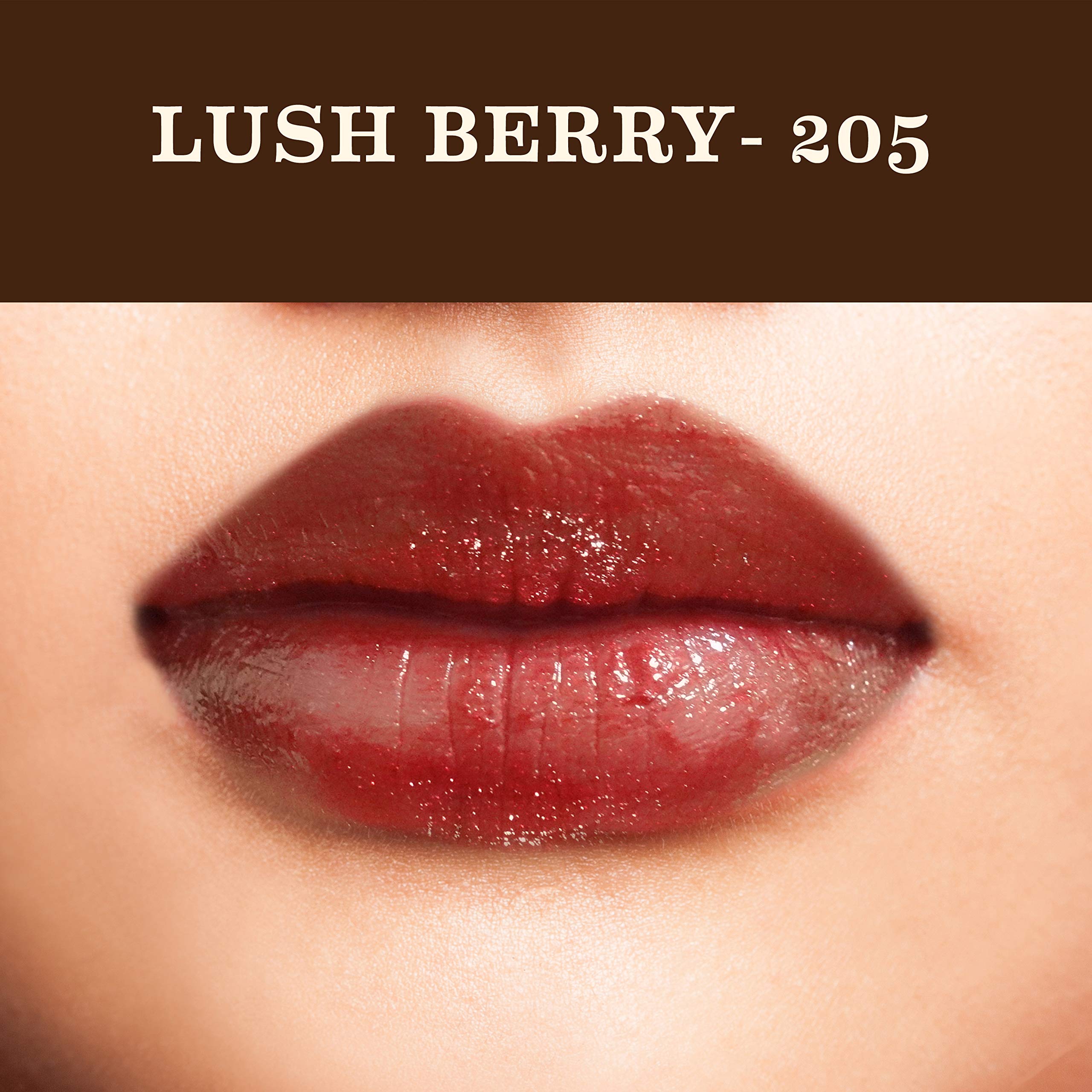 SoulTree Ayurvedic Lip Gloss - Lush Berry Colour(205), 5 g – view 4