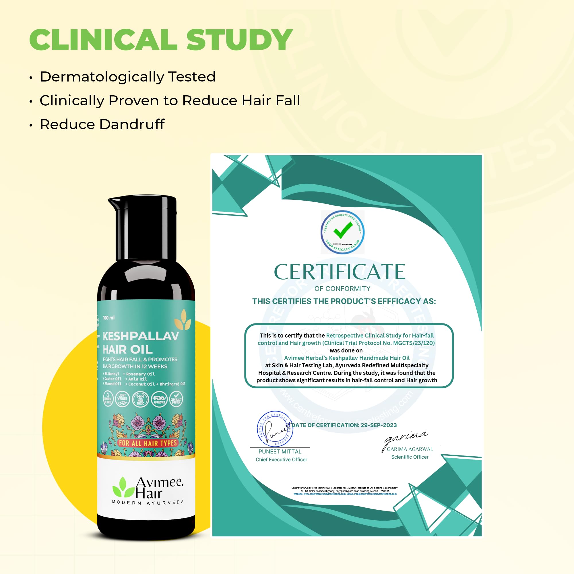 Avimee Herbal Keshpallav Hair Oil for Hair Growth – view 7