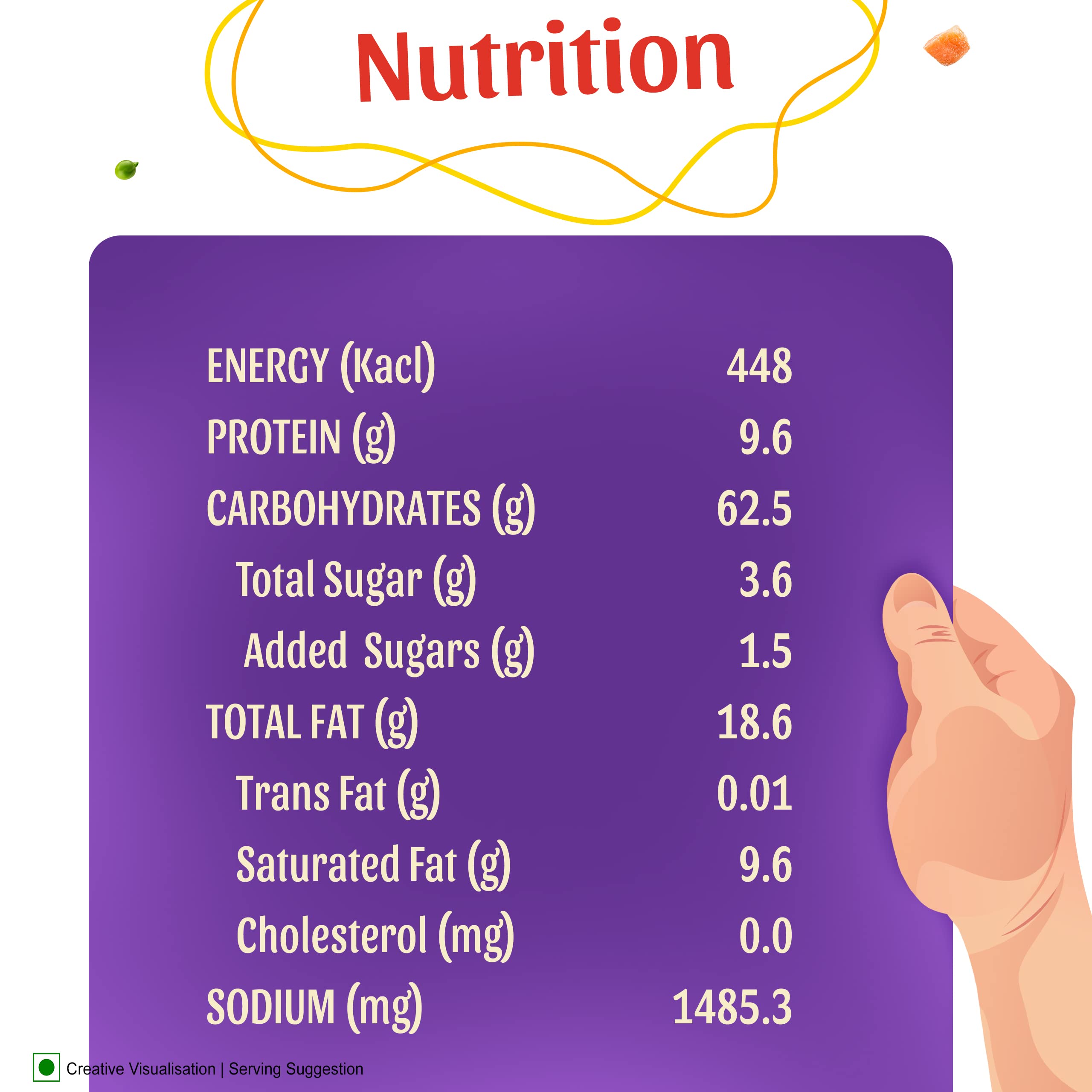 Sunfeast YiPPee! Mood Masala, Instant Noodles (Pack of 4), 270g – view 7