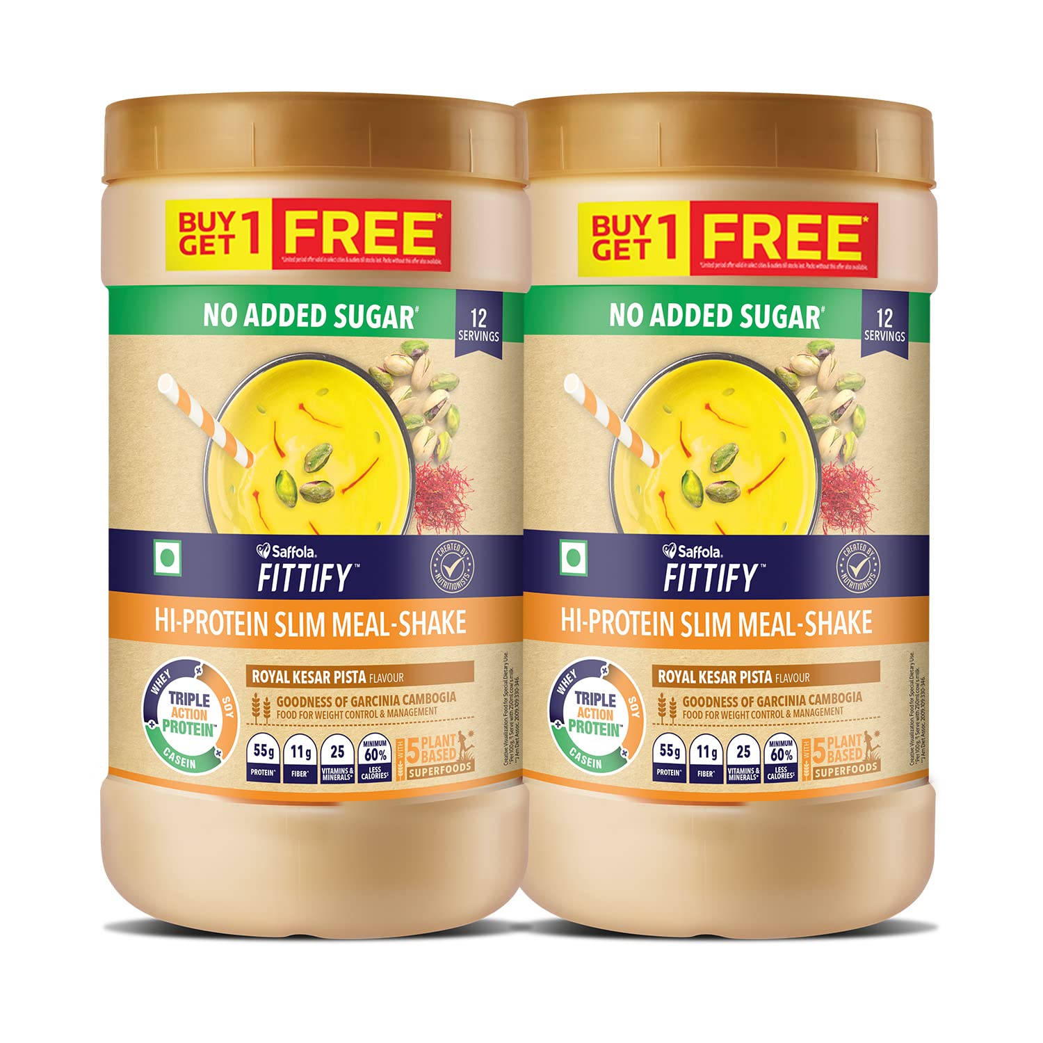 Royal Kesar Pista high-protein slim shake 840 g pack