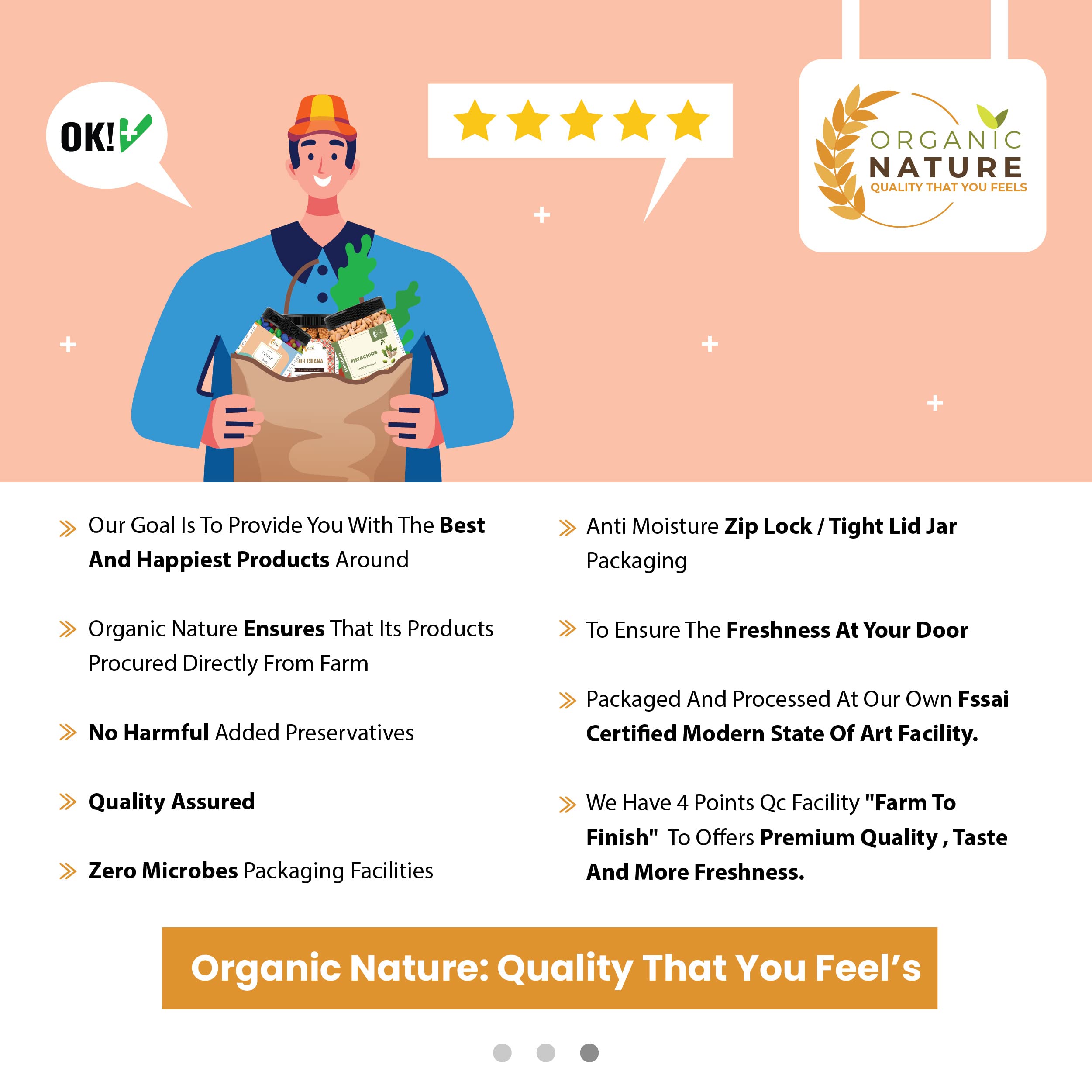 Organic Nature Homemade Moong Dal Wadi Mangori Wadian Moong Dal Vadi Badi 250 Gram [Jar Pack] – view 8