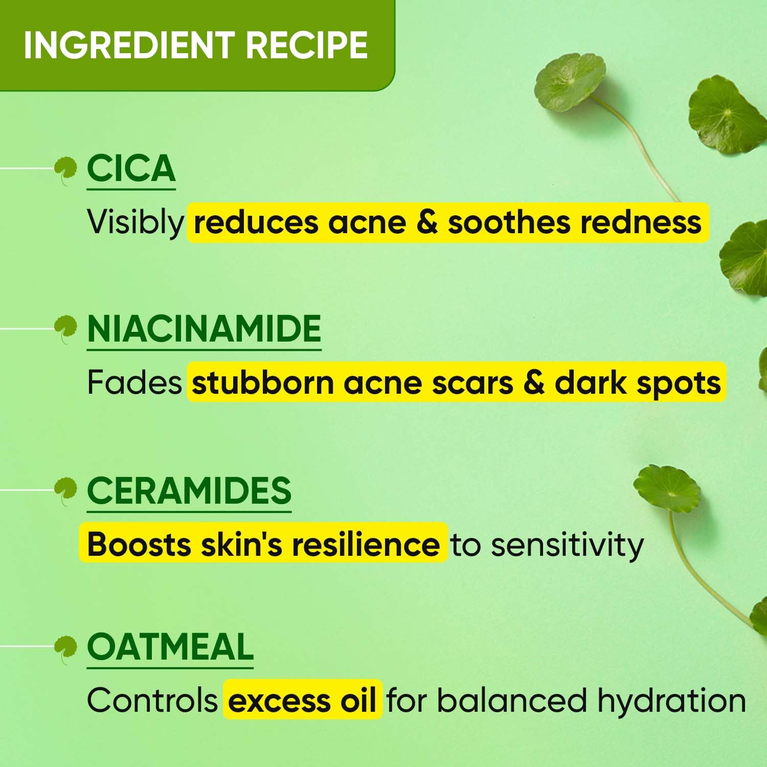 DOT & KEY Cica + Niacinamide Oil-Free Face Moisturizer For Calm, Acne Free Hydrated Skin Fades Acne Scars & Dark Spots, Soothes Redness & Irritation – view 5