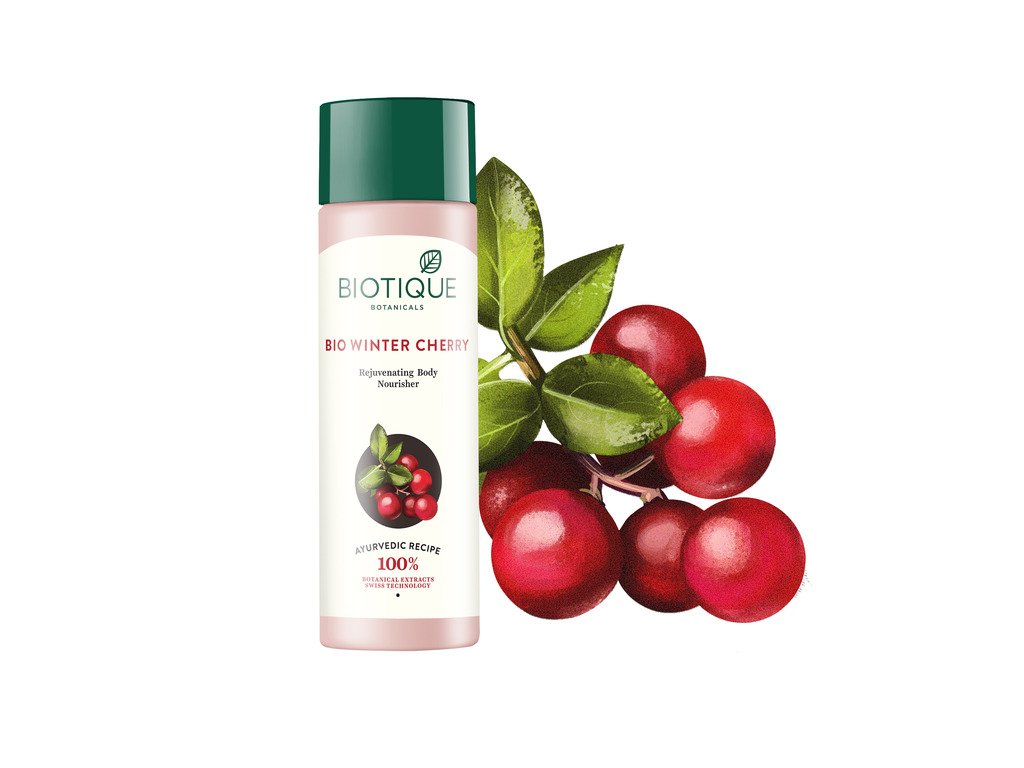 Biotique Winter Cherry Rejuvenating Body Lotion – view 4