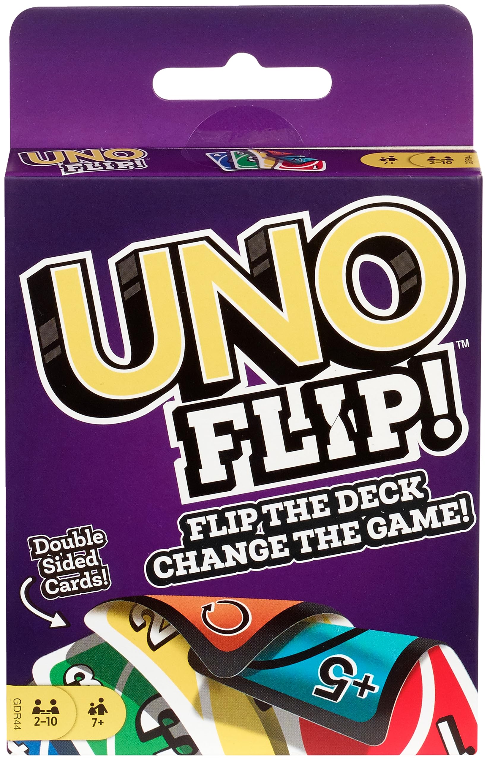 UNO Kid Mattel Games Uno Flip Side Card Game, Multi Color