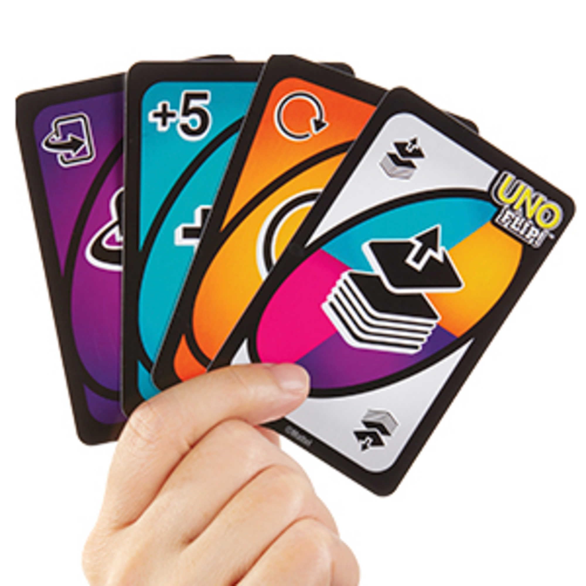 UNO Kid Mattel Games Uno Flip Side Card Game, Multi Color – view 4