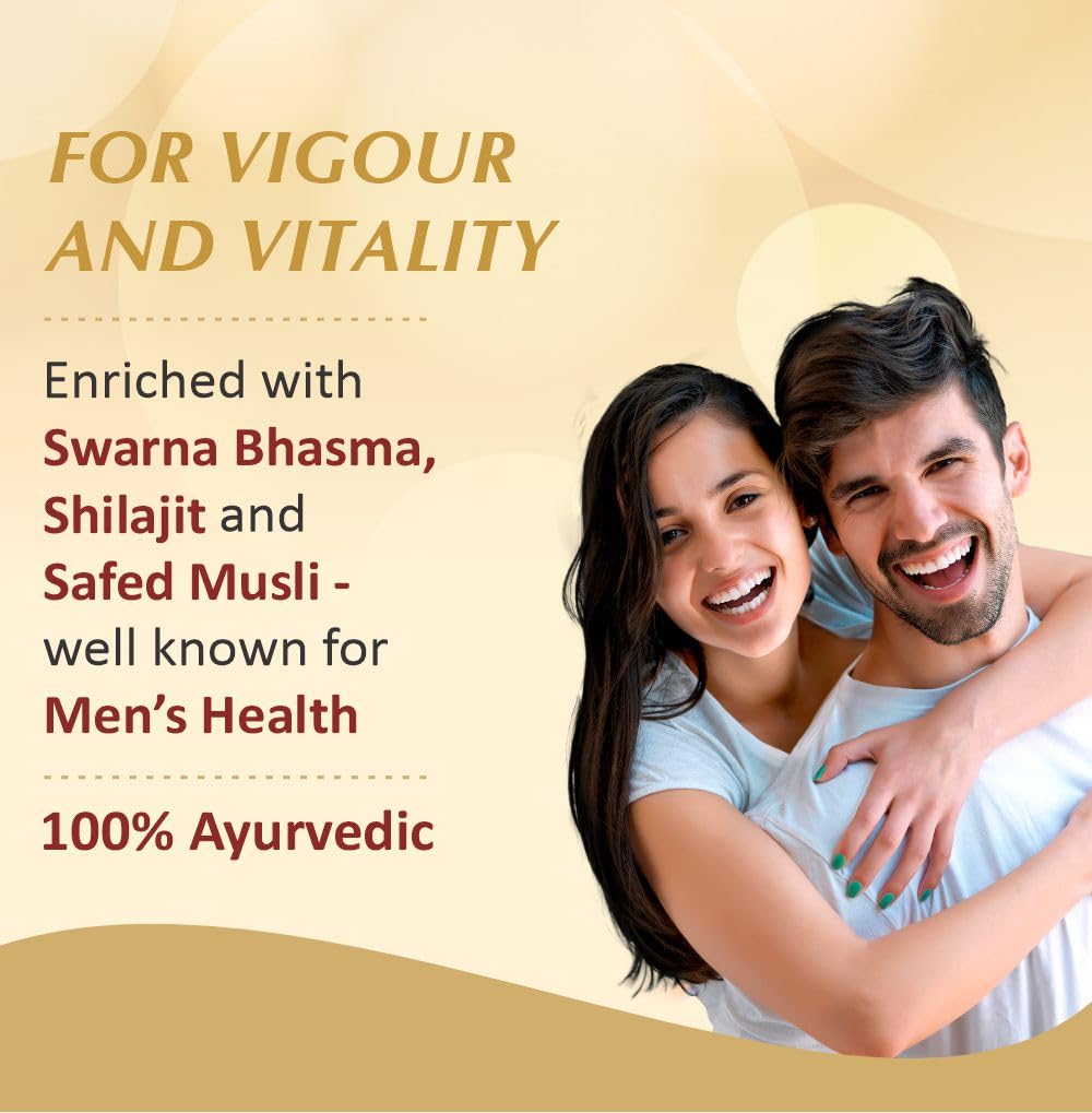 Baidyanath Asli Ayurved Vita Ex Gold I Stamina Booster I Pack Of 20 Capsules – view 2