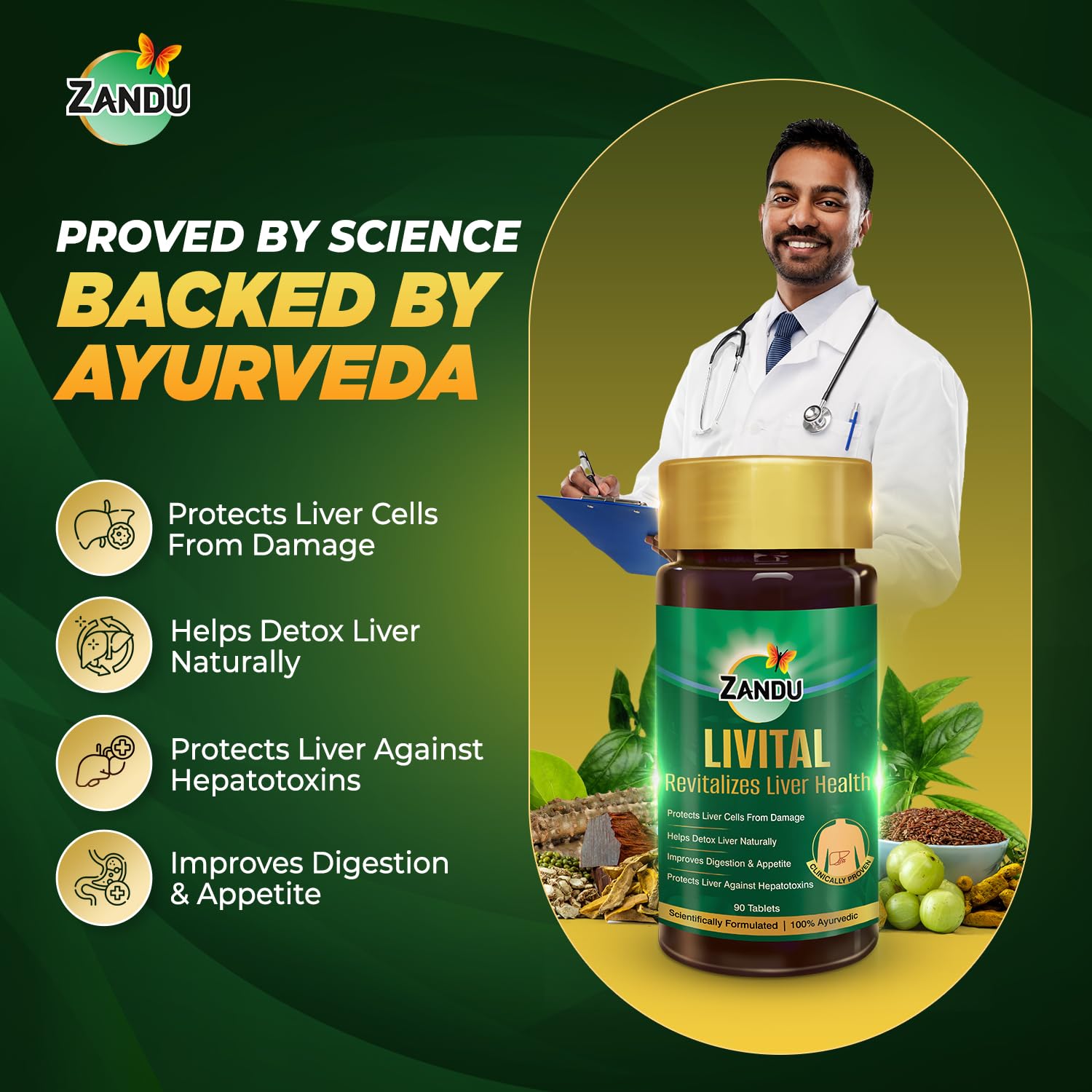 Zandu Livital Liver Tablets – view 4