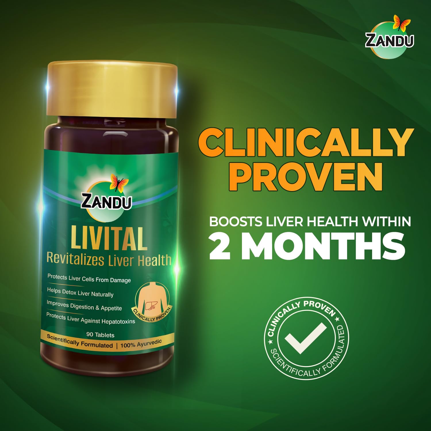 Zandu Livital Liver Tablets – view 6