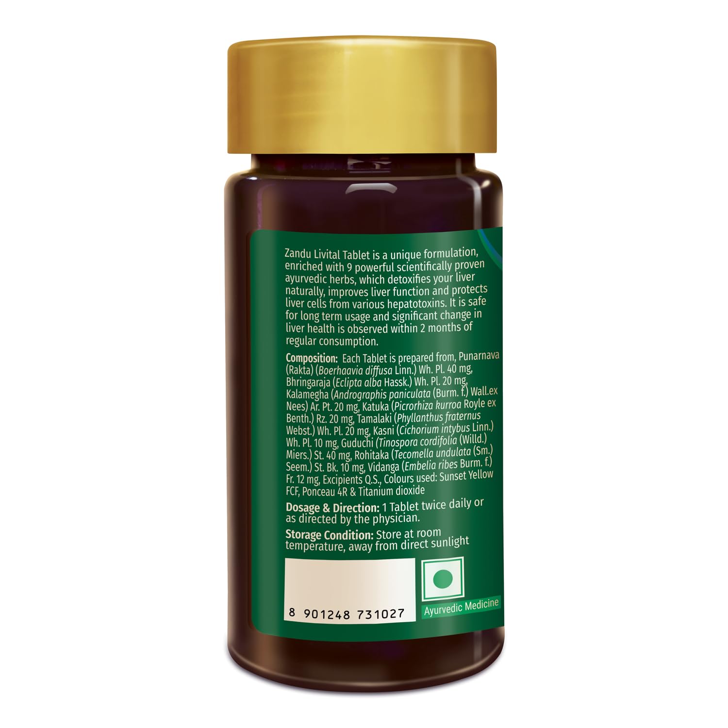 Zandu Livital Liver Tablets – view 9