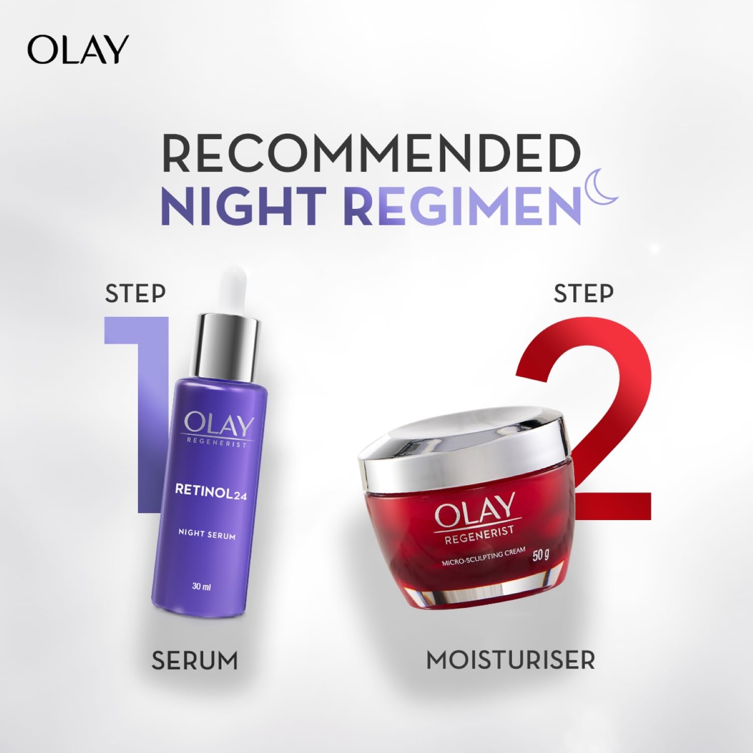 Olay Regenerist Retinol 24 Night Cream l Renews and Resurfaces Skin Overnight l No Redness or Irritation – view 8