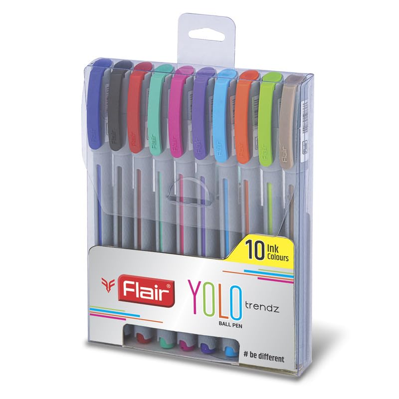 FLAIR Yolo Trendz Ball Pen Pack – view 2