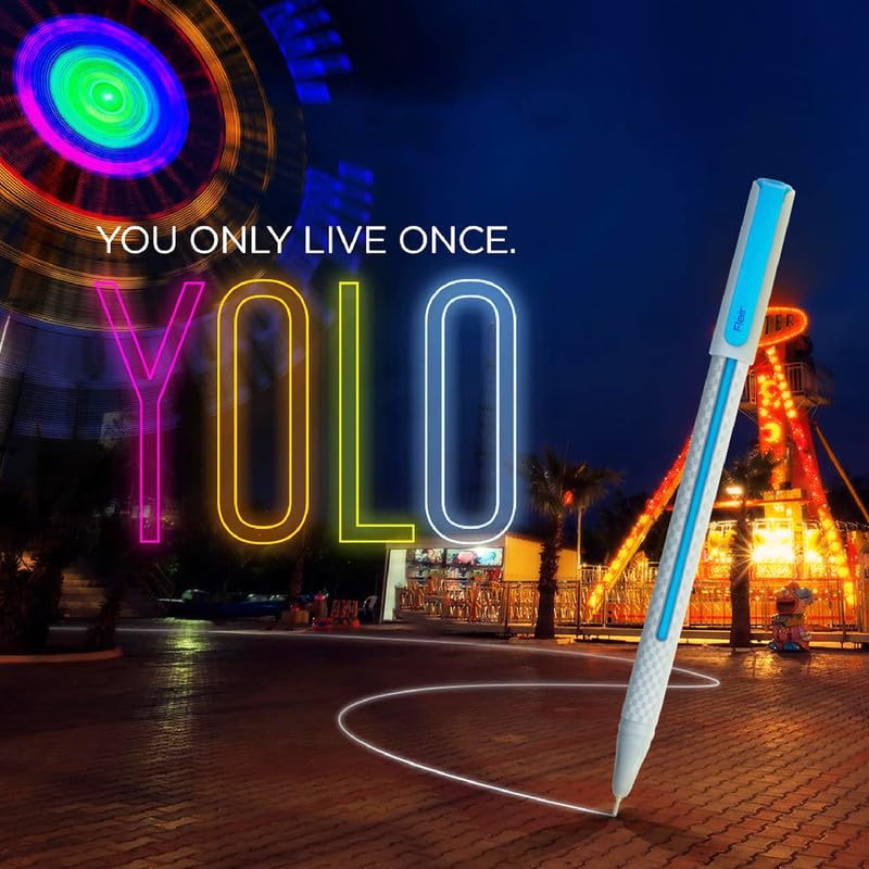 FLAIR Yolo Trendz Ball Pen Pack – view 6