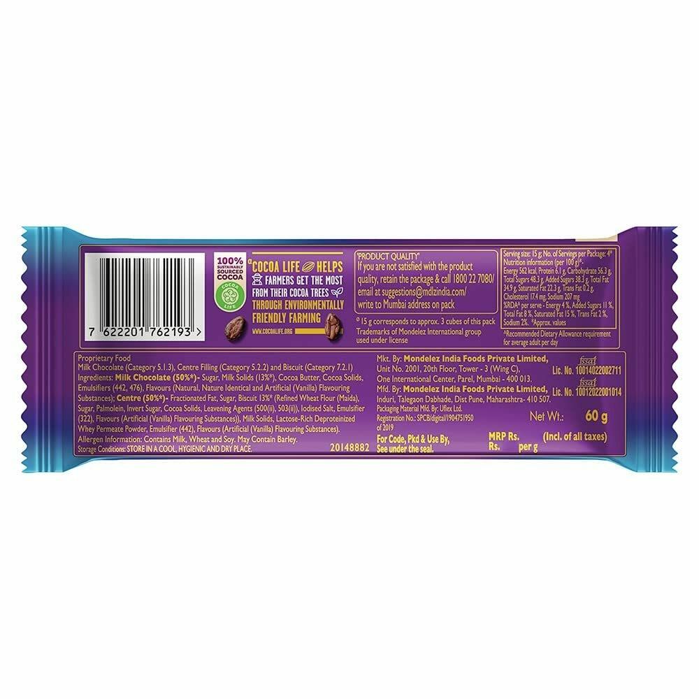 Cadbury Dairy Milk Silk Oreo Chocolate Bar, 60G X 8 Pcs – view 5